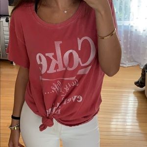 Distressed Coke t shirt